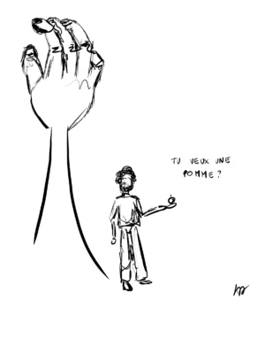Tu veux une pomme