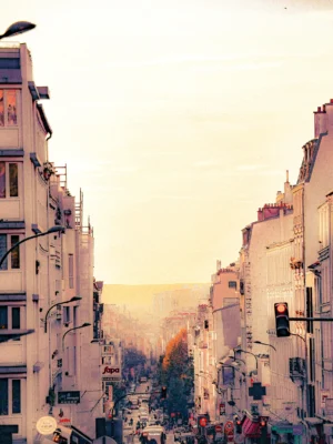 Ménilmontant (rose)