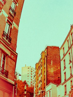 Paris, Rue (orange)