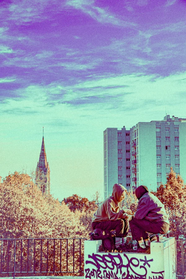 Paris, Jeunes (bleu)