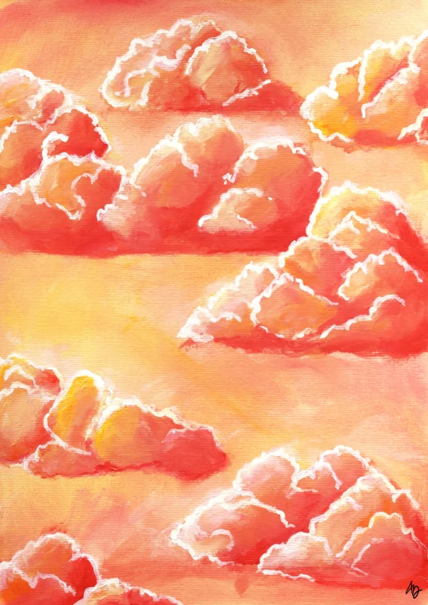 Nuages de corail